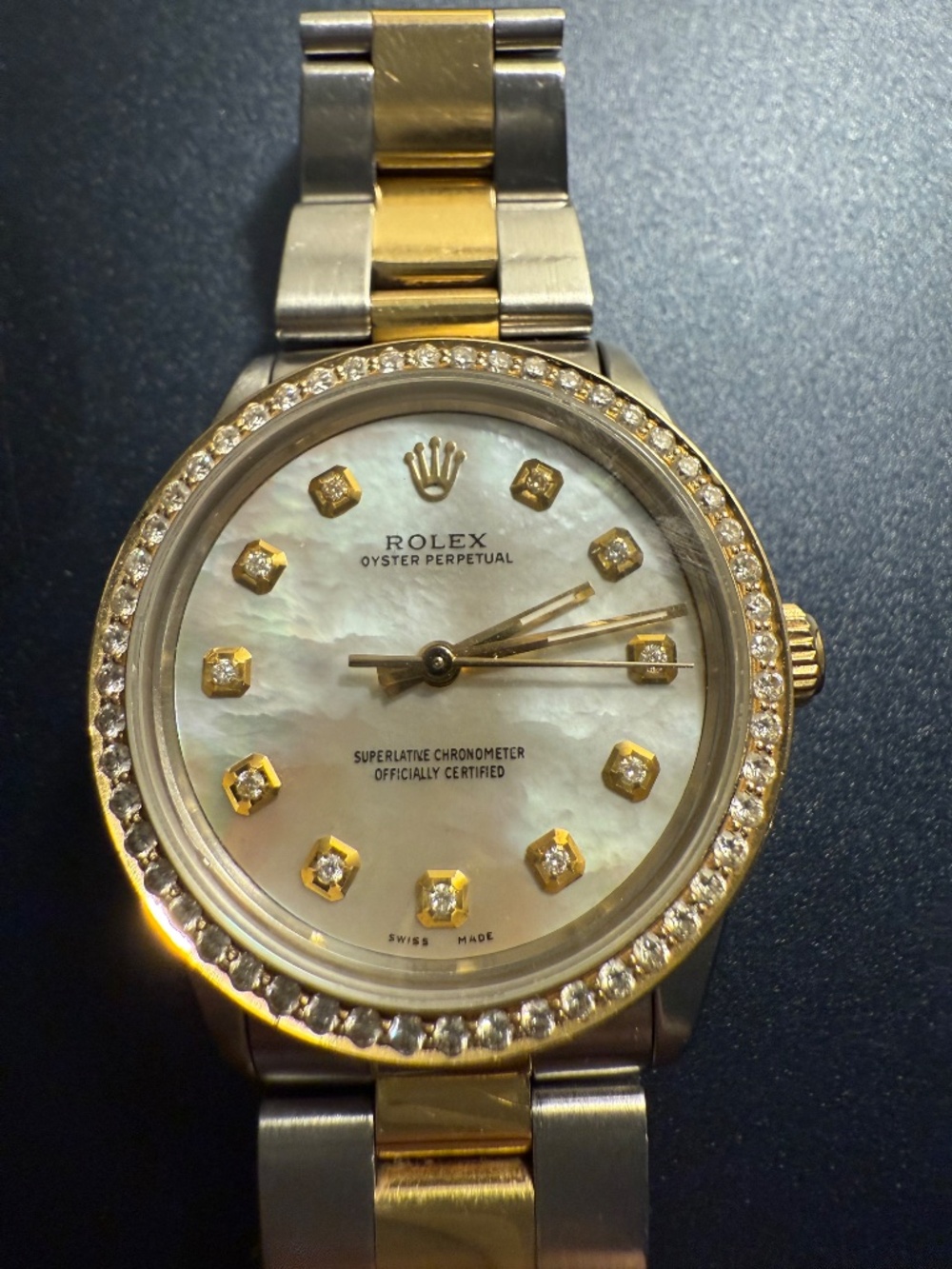 Rolex Oyster Perpetual Watch, Stainless Steel & 18K Yellow Gold, 34mm